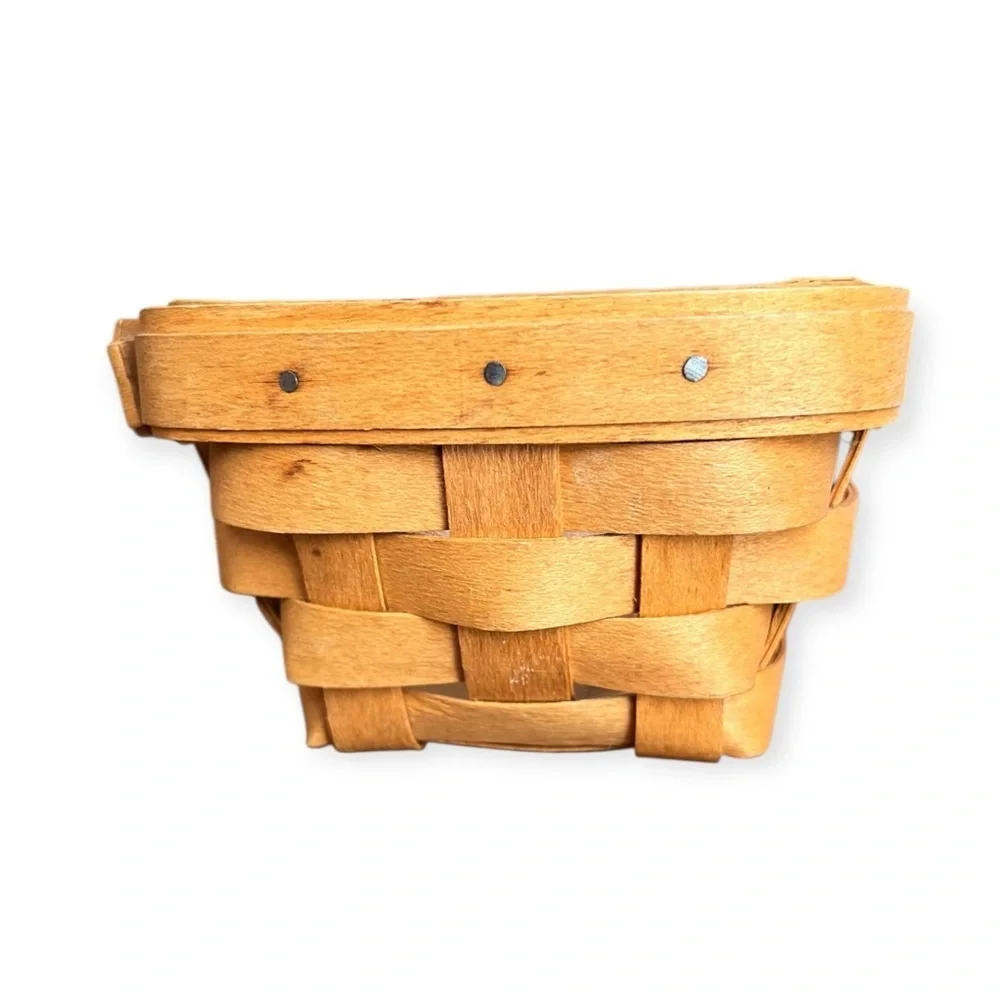🌻Vintage Longaberger Cracker or Bread Baskets SET OF TWO (2)